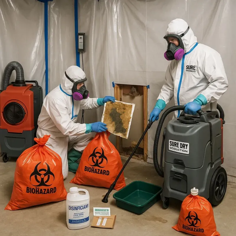 Contaminated Water Handling Protocols process in Wilmington, MA