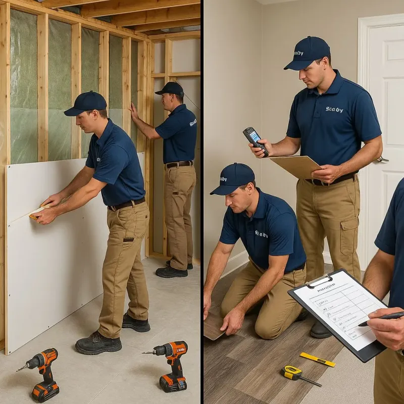 Repairs and Reconstruction process in Wilmington, MA